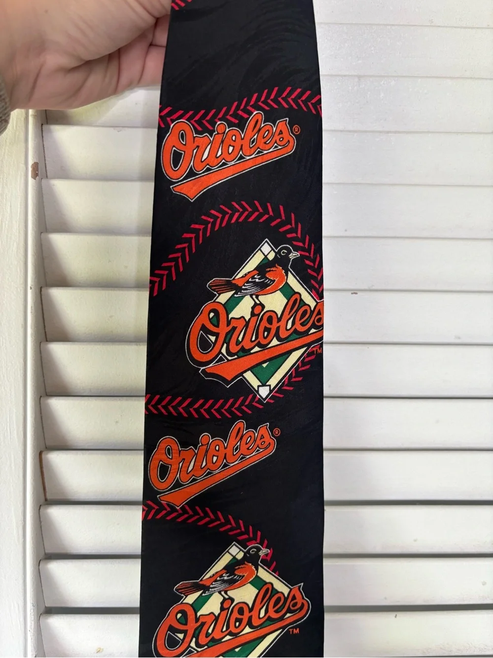 Vintage 1998 Baltimore Orioles Men’s Silk Tie